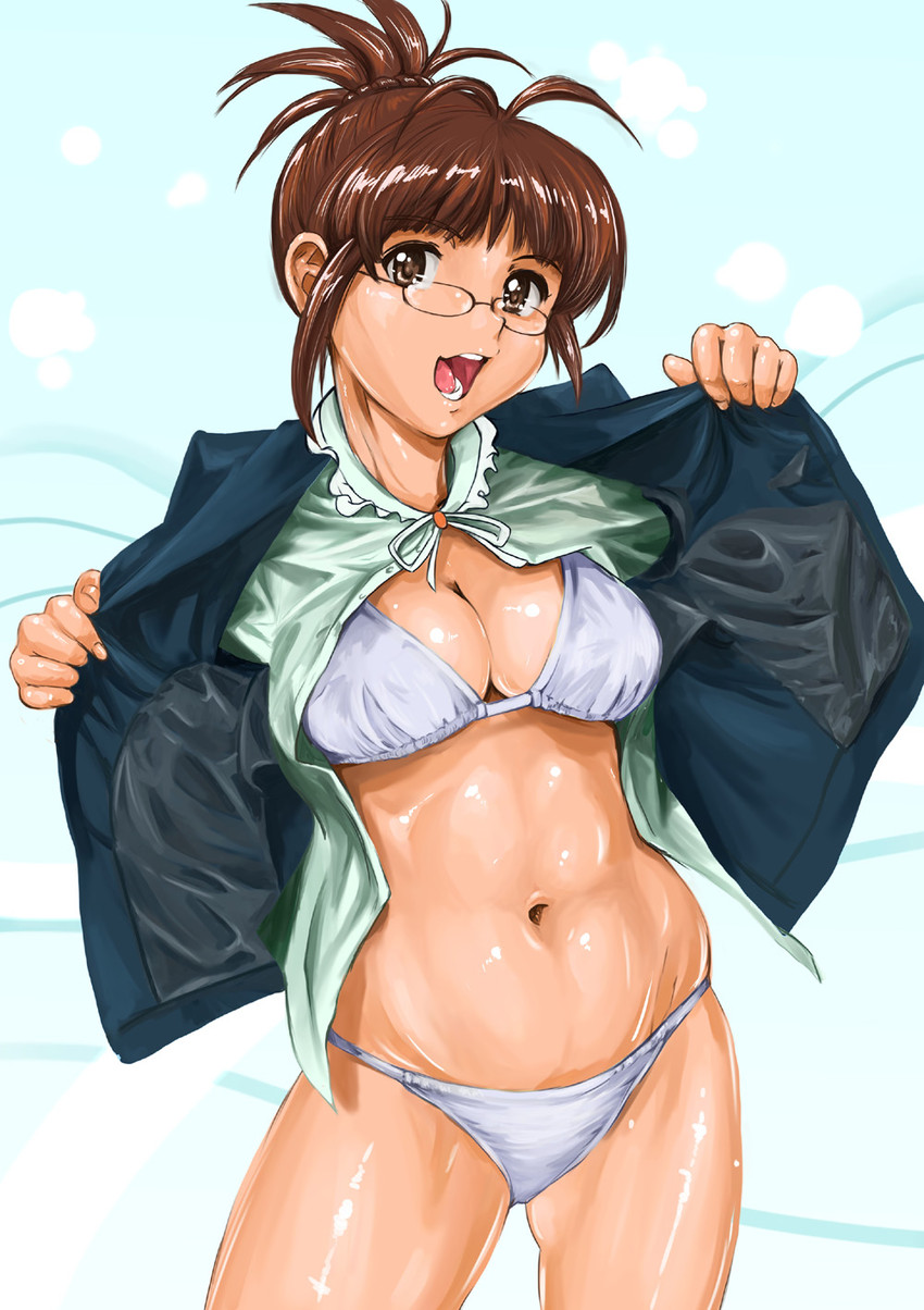 akizuki ritsuko (idolmaster and 1 more) drawn by shu-z