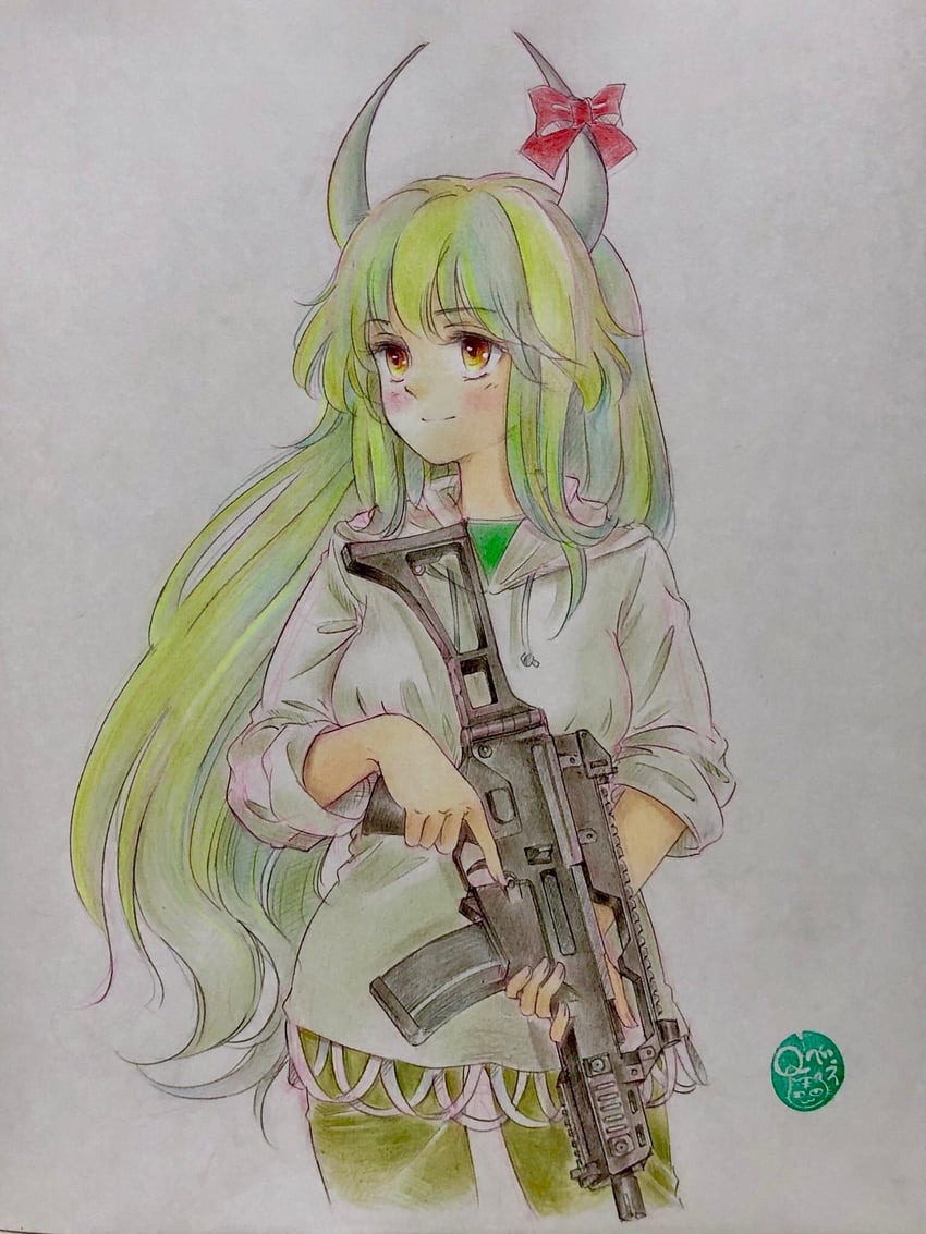 kamishirasawa keine and ex-keine (touhou) drawn by q-bee_(aaru)