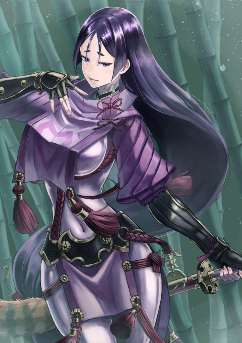 minamoto no raikou (fate and 1 more) drawn by kuroi_susumu