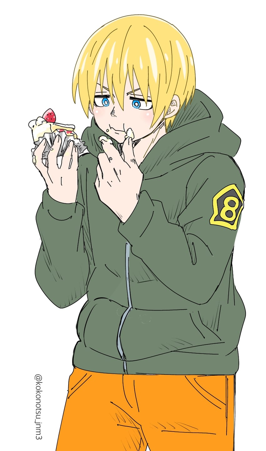 arthur boyle (en'en no shouboutai) drawn by kokonotsu_(popoxxx0516)