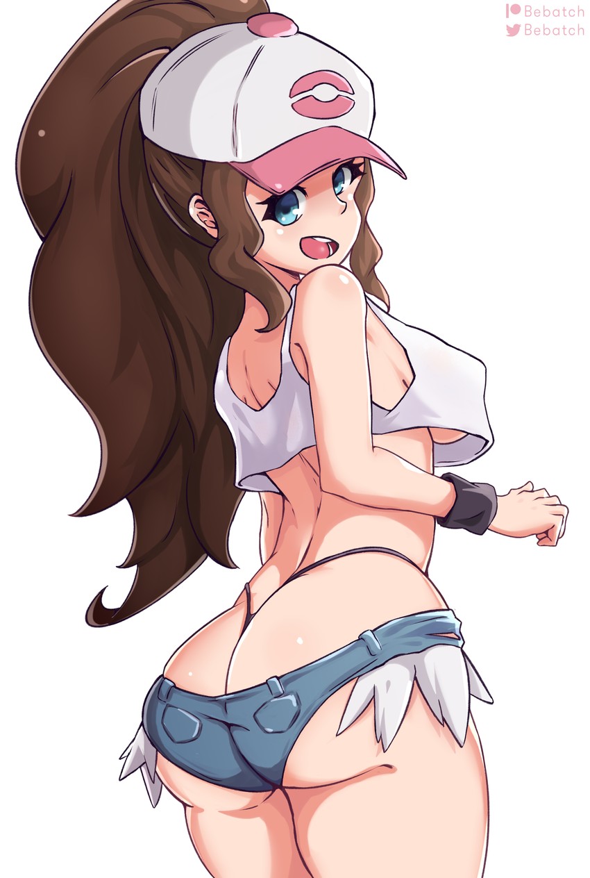 hilda (pokemon and 1 more) drawn by bebatch
