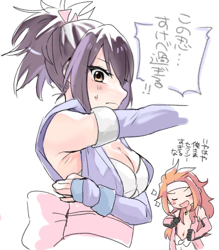 fujibayashi sheena and zelos wilder (tales of and 1 more) drawn by mametaro_(ma_me_ta_ro)