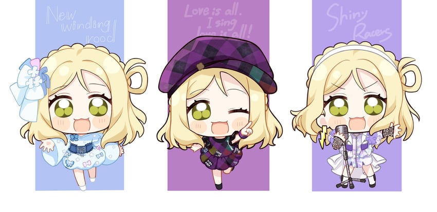 ohara mari (love live! and 1 more) drawn by nakaya_rei
