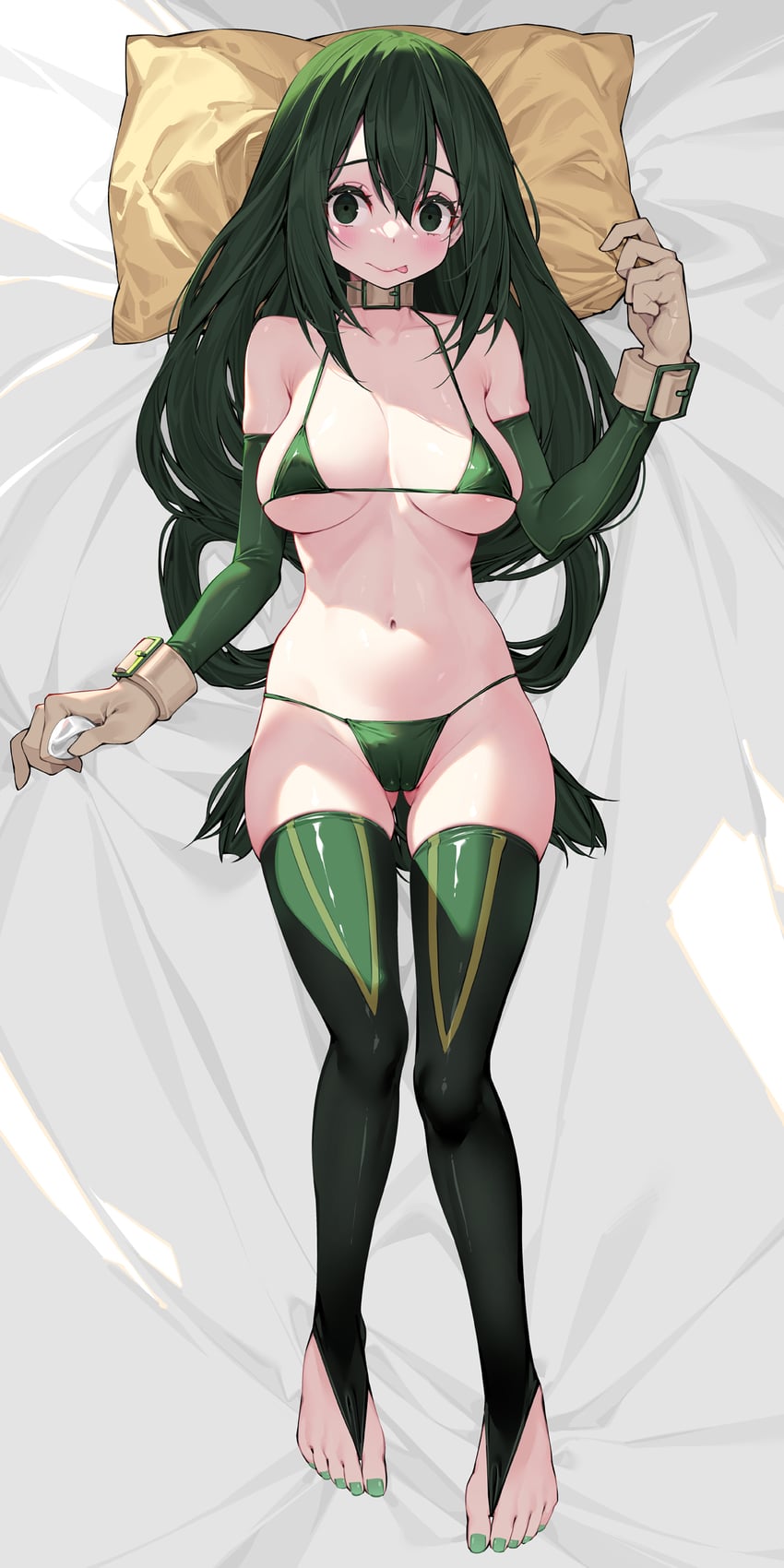 asui tsuyu (boku no hero academia) drawn by waterring