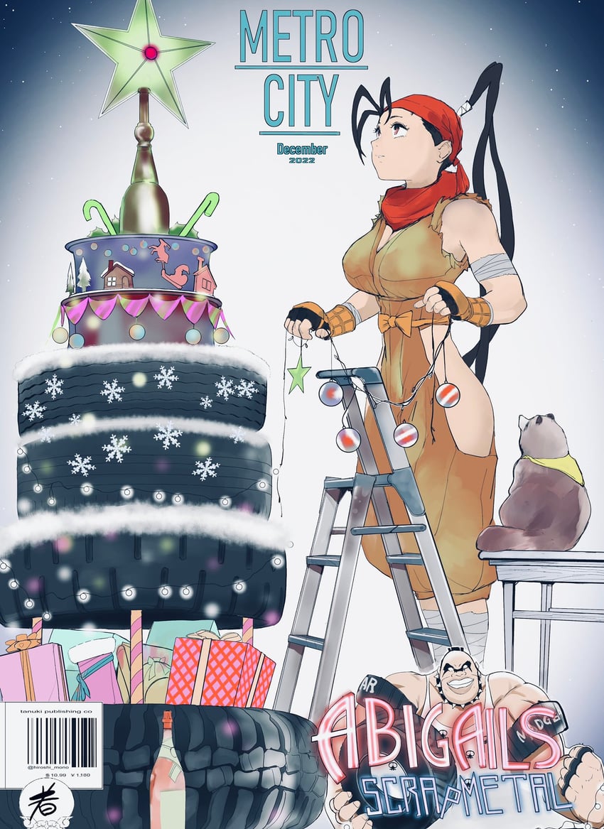 santa claus, ibuki, don, and abigail (street fighter and 1 more) drawn by hiroshi_mono
