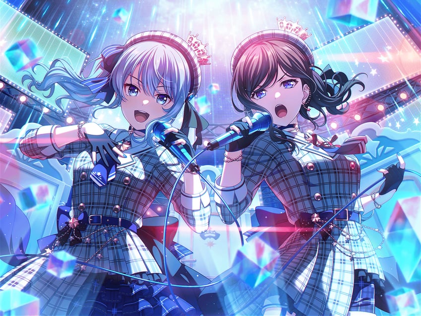 hoshimachi suisei and wakana rei (hololive and 1 more)