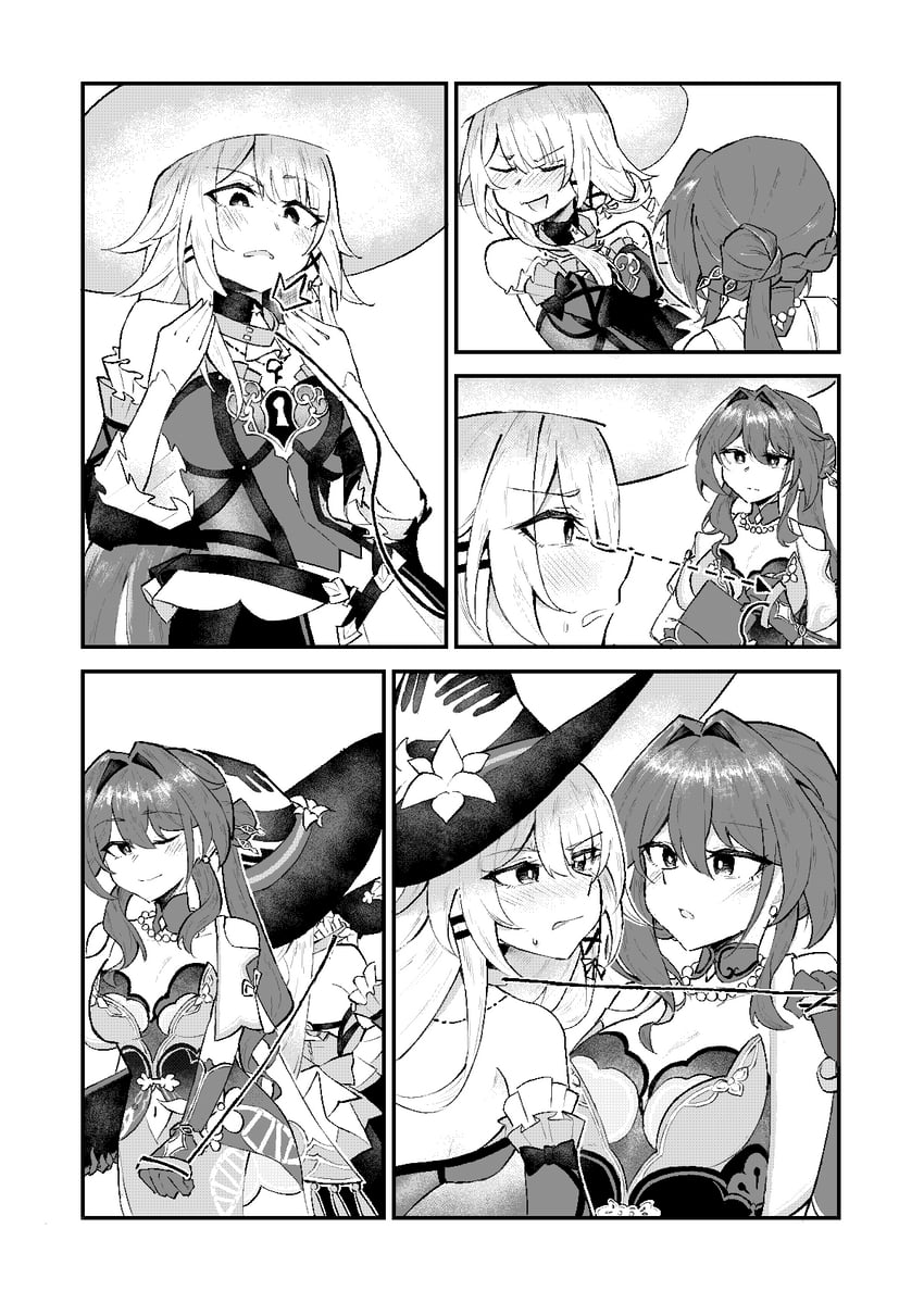 herta, the herta, and ruan mei (honkai and 1 more) drawn by shuiro0z