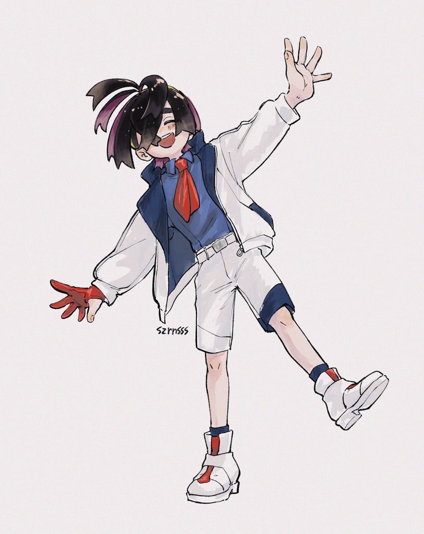 kieran (pokemon and 1 more) drawn by zrrn_sss