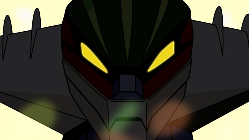 koutetsu jeeg (gundam and 2 more) drawn by reprilo_channel