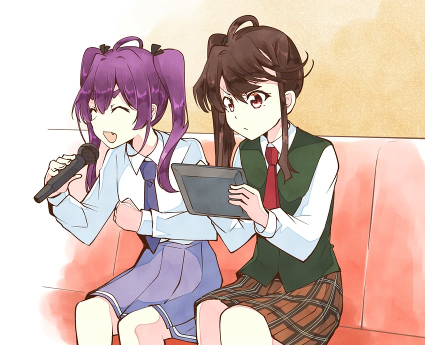 toda jun and tojo yuki (22/7) drawn by trefle_r