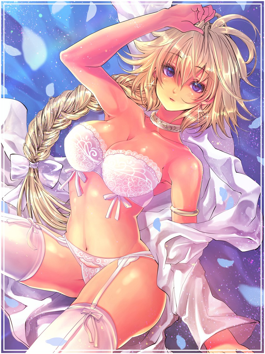 jeanne d'arc (fate and 1 more) drawn by aosuna