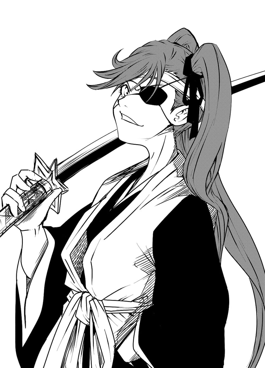 saitou furoufushi (bleach and 1 more) drawn by dbz_(misaki339)