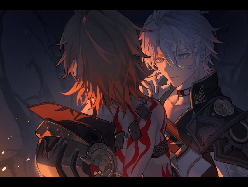 phainon and mydei (honkai and 1 more) drawn by moo5301