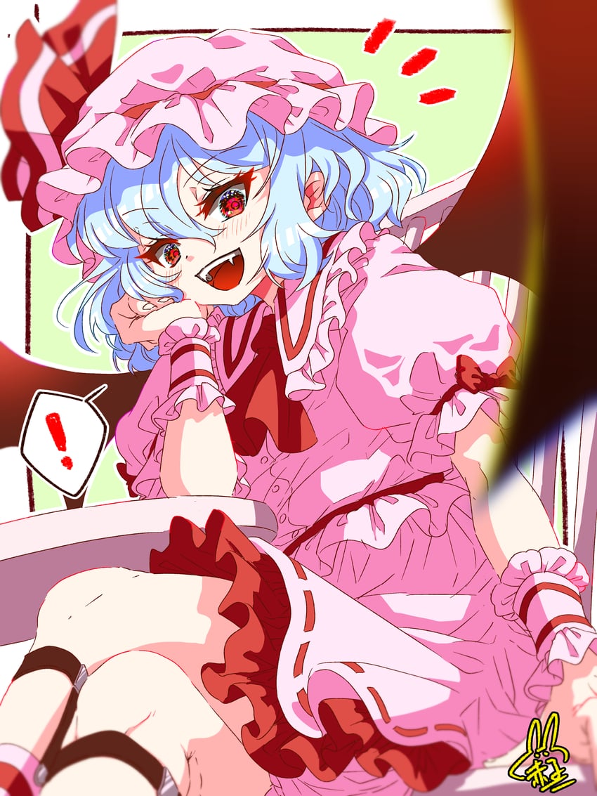 remilia scarlet (touhou) drawn by utyouten_akako