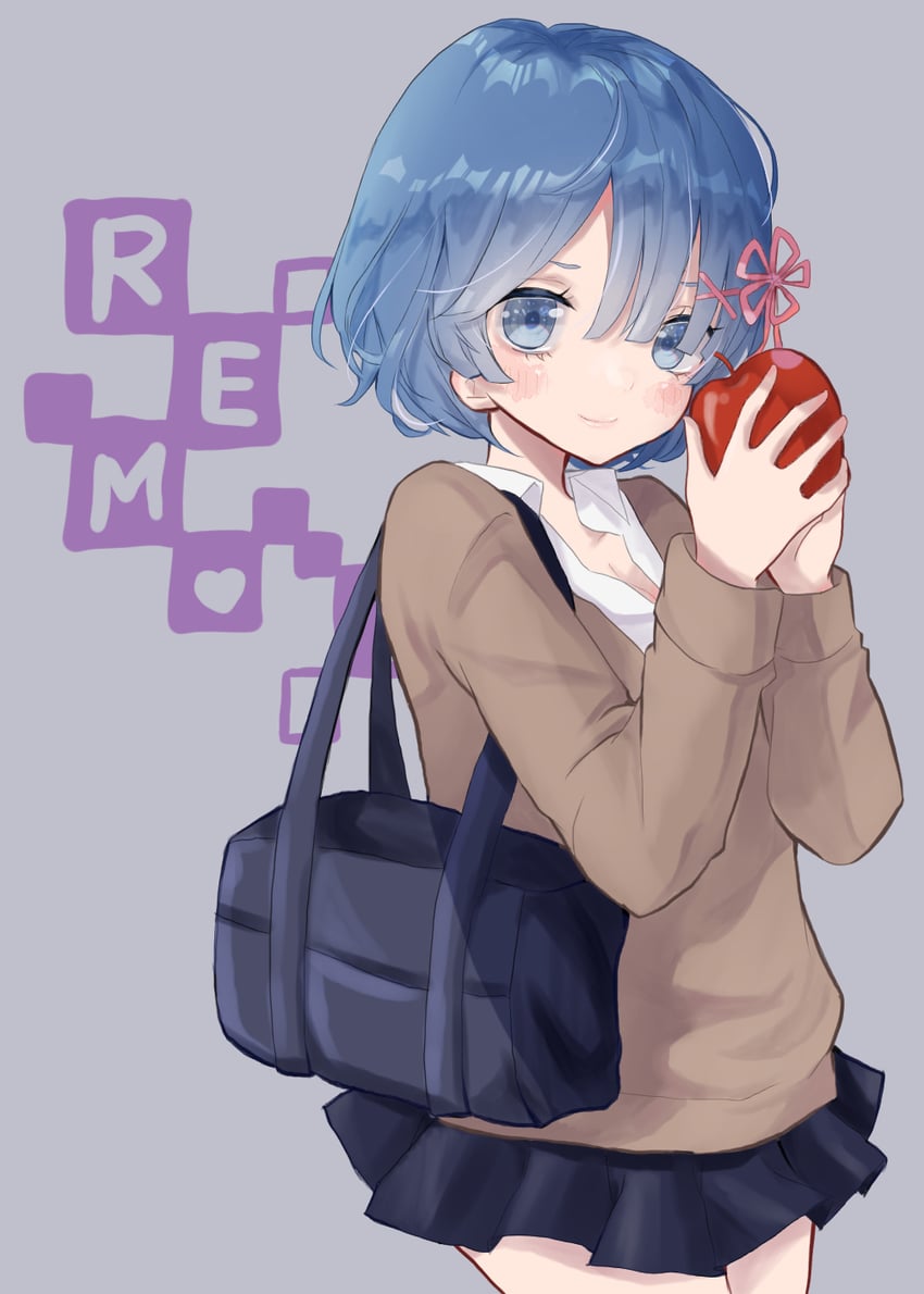 rem (re:zero kara hajimeru isekai seikatsu) drawn by enbi_(user_jxwh7224)