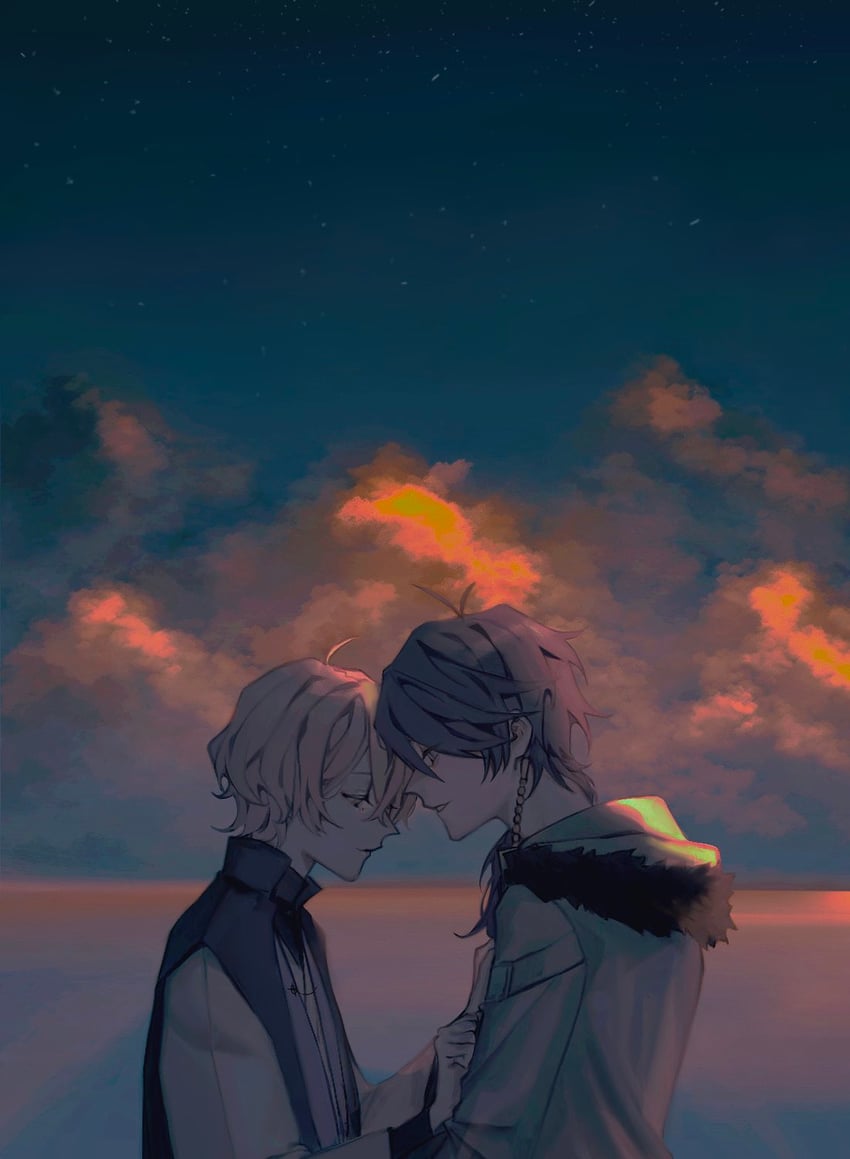 arisugawa dice and yumeno gentaro (hypnosis mic) drawn by koto_hara