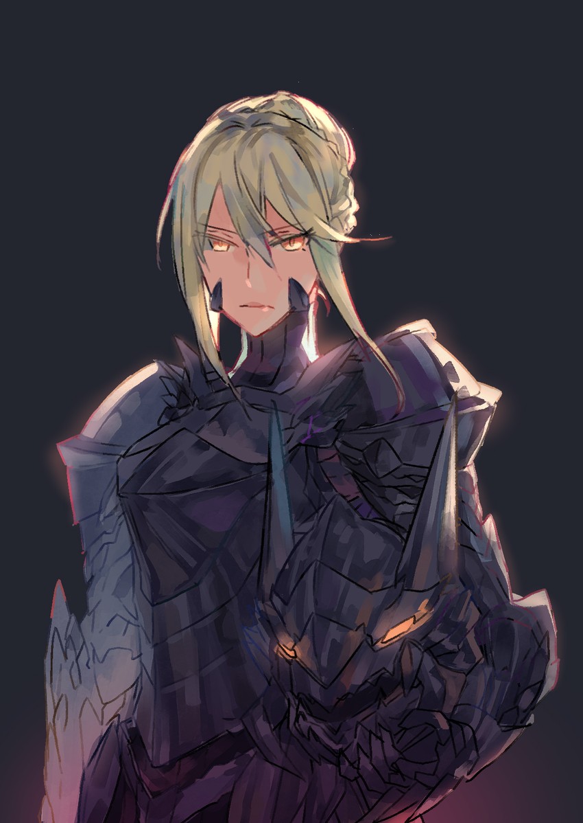 artoria pendragon (fate and 1 more) drawn by fare