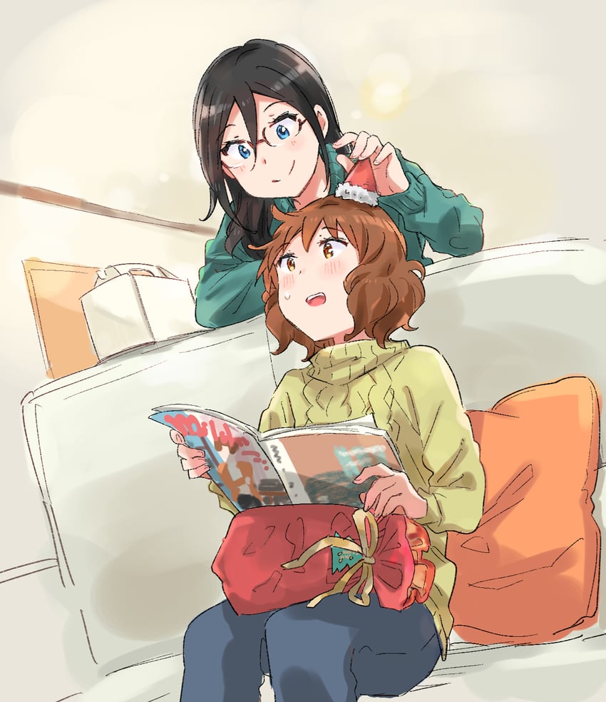 oumae kumiko and tanaka asuka (hibike! euphonium) drawn by amano_shin