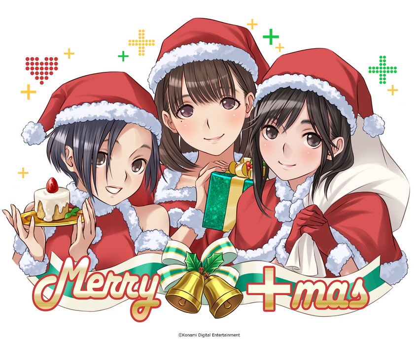 anegasaki nene, kobayakawa rinko, and takane manaka (love plus) drawn by mino_tarou