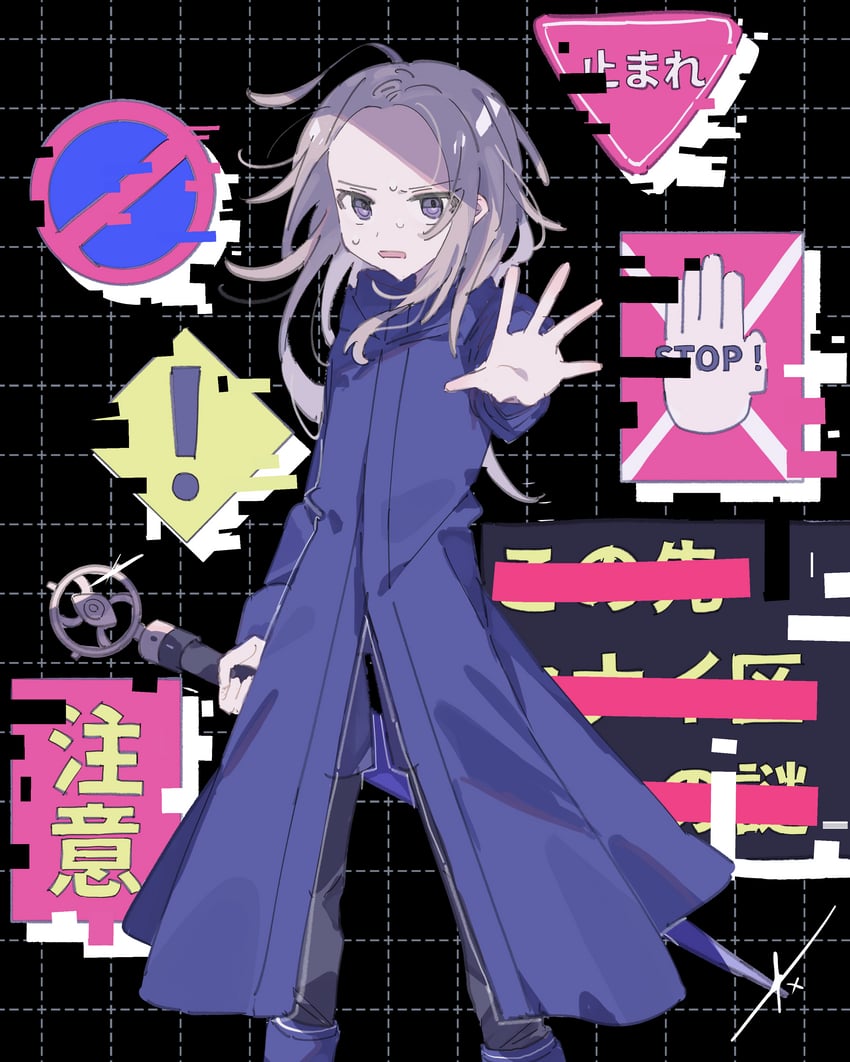 makoto kagutsuchi (master detective archives: rain code) drawn by hwr33m