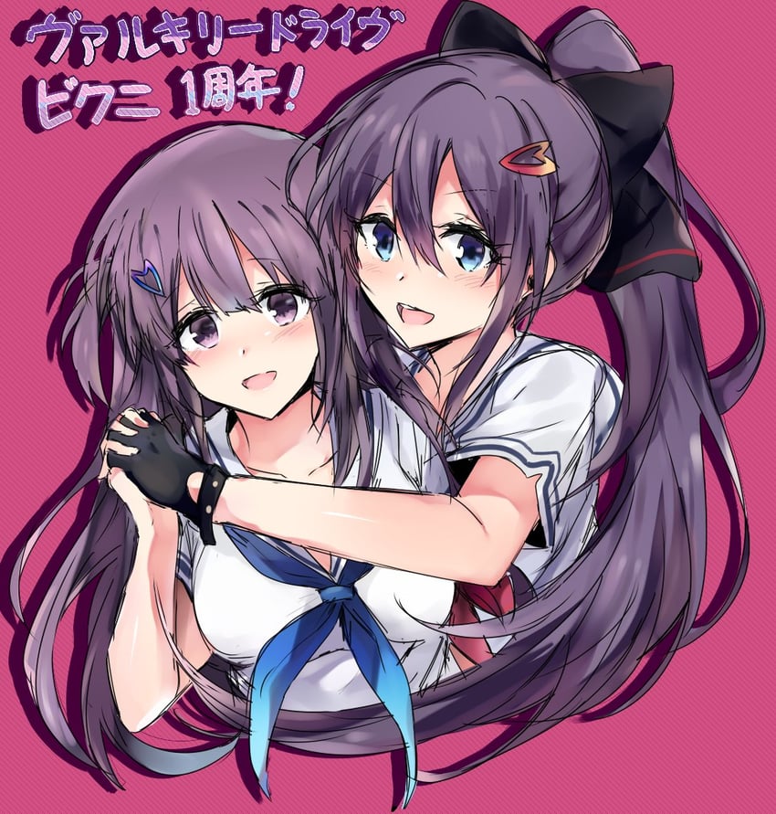 kagurazaka ranka and kagurazaka rinka (valkyrie drive and 1 more) drawn by massamu