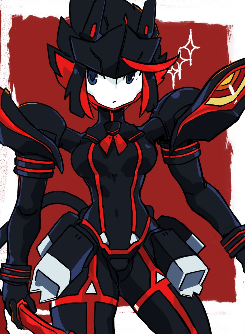 matoi ryuuko, senketsu, and strelizia (kill la kill and 2 more) drawn by zanamaoria