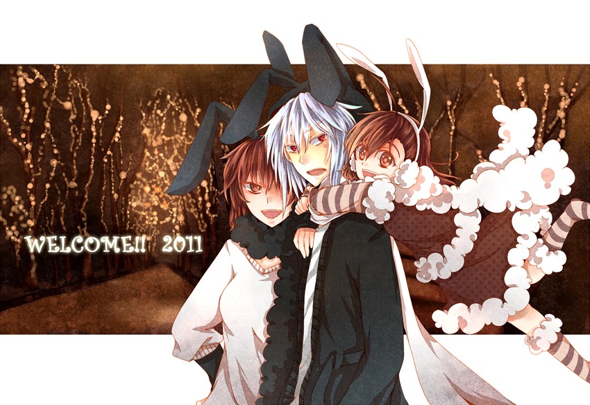 accelerator, last order, and misaka worst (toaru majutsu no index) drawn by orange_yanagi