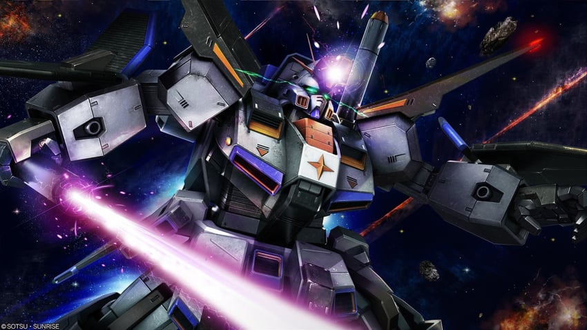 prototype zz gundam (gundam and 3 more) drawn by tenjin_hidetaka