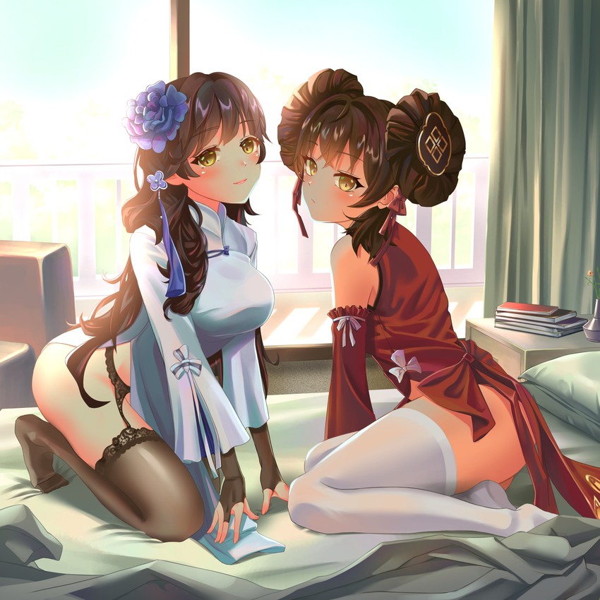 type 95 and type 97 (girls' frontline) drawn by gonzz_(gon2rix)