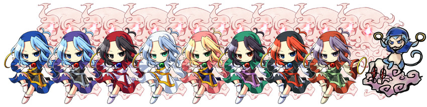 kumoi ichirin and unzan (touhou and 2 more) drawn by ys_(fall)
