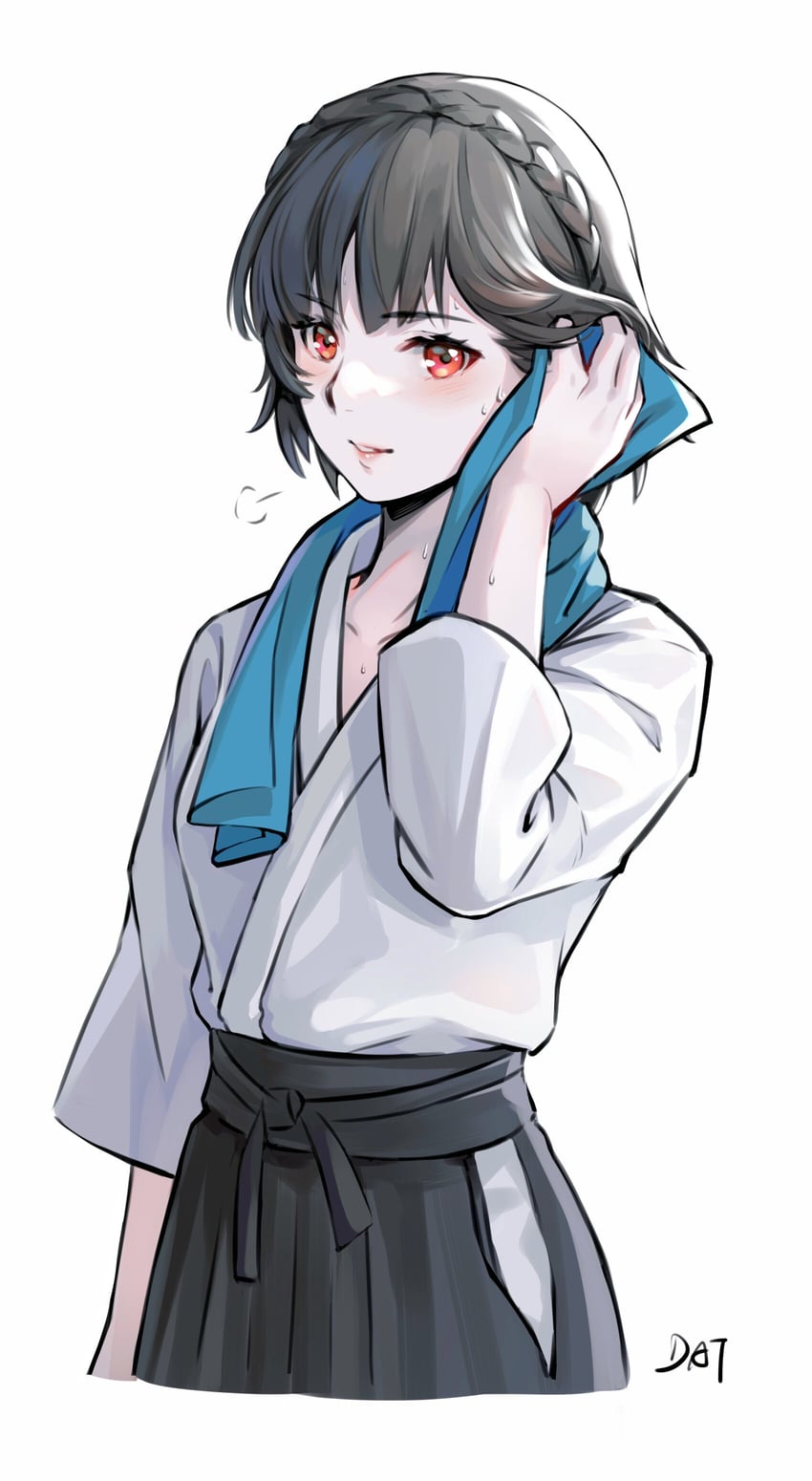 niijima makoto (persona and 1 more) drawn by da-cart