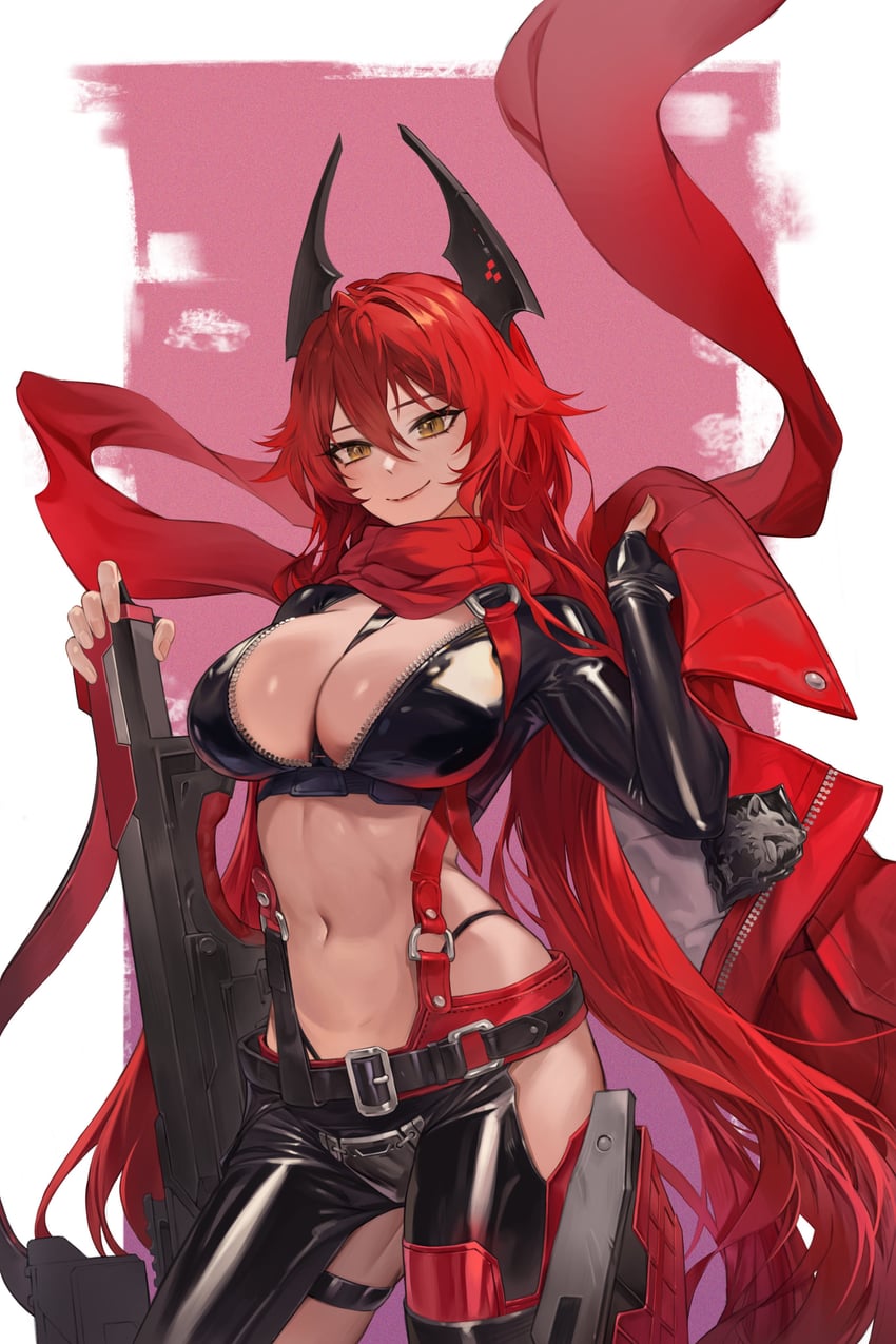 red hood (goddess of victory: nikke) drawn by kirr_rr