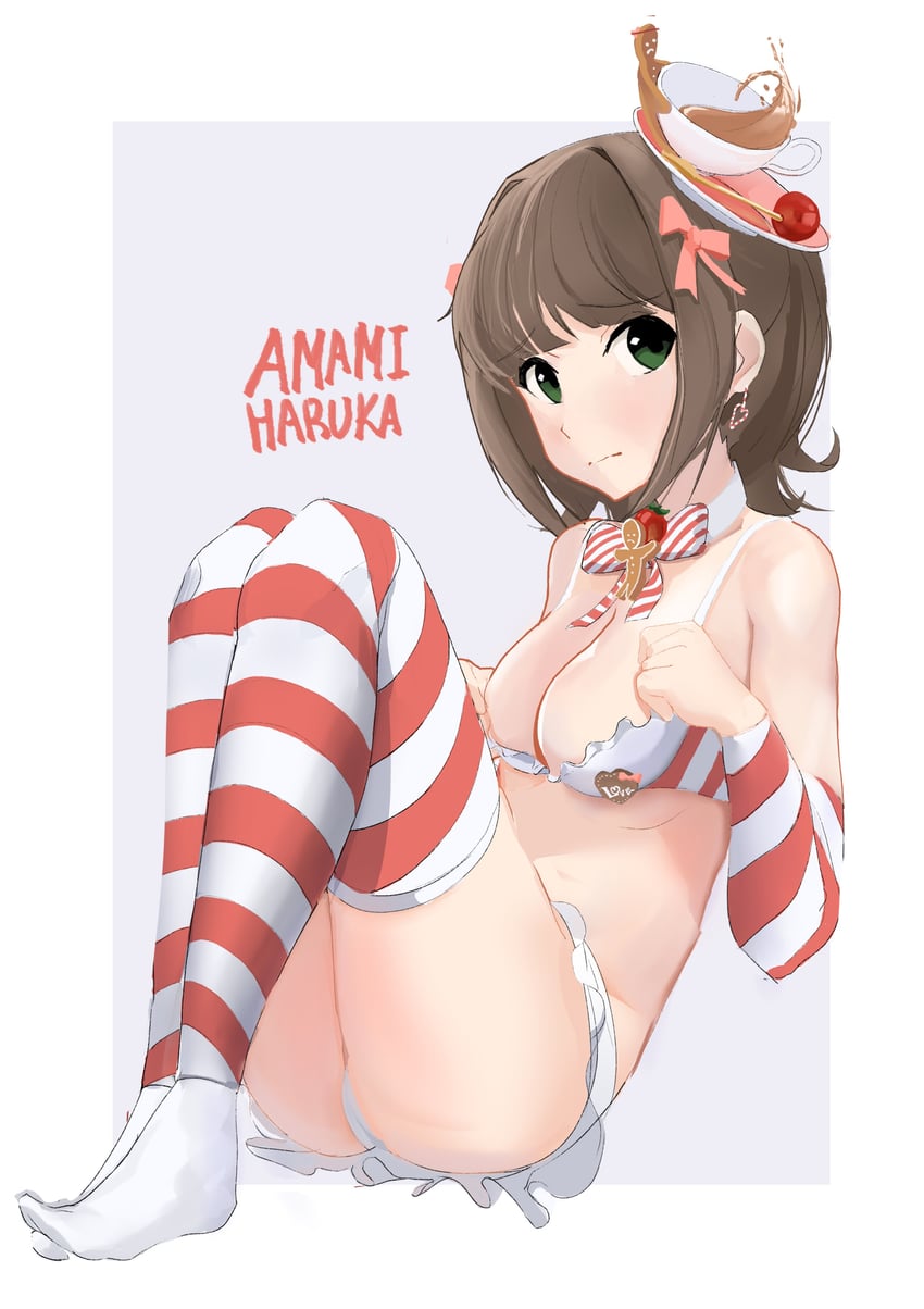 amami haruka (idolmaster and 1 more) drawn by ch2haya_p