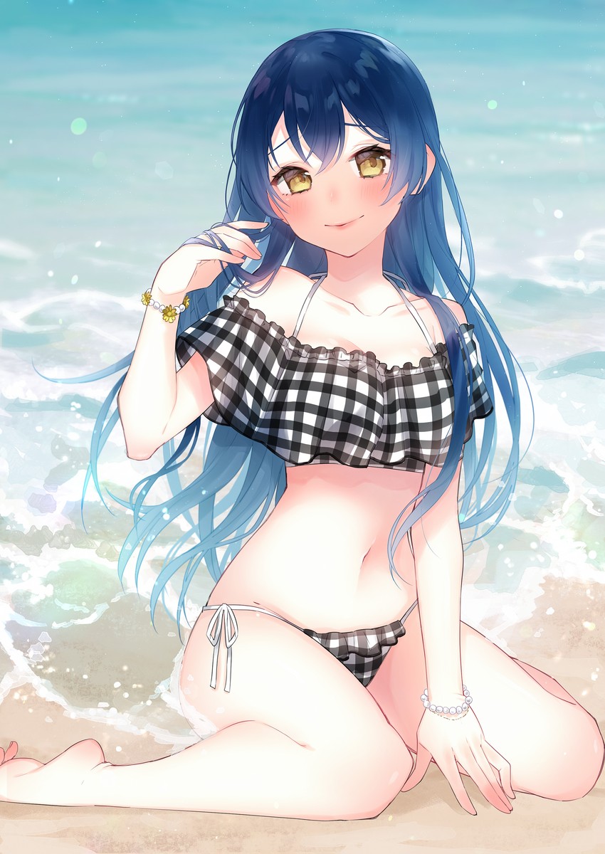sonoda umi (love live! and 1 more) drawn by chiyomaru_(yumichiyo0606)