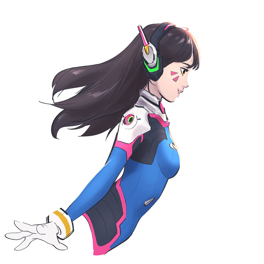 d.va (overwatch and 1 more) drawn by puremi_(felinewitch)