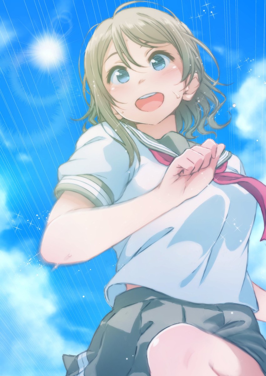 watanabe you (love live! and 1 more) drawn by ayumu-k