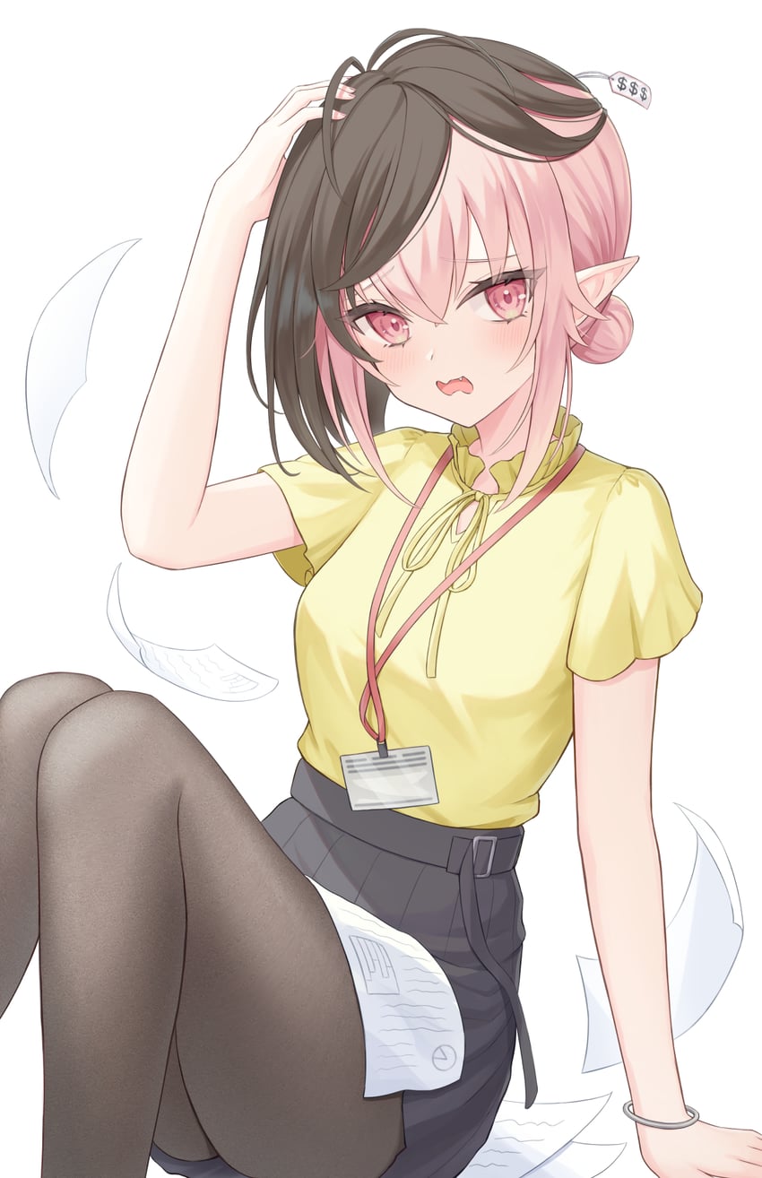 my coworker is an elf girl drawn by oridays