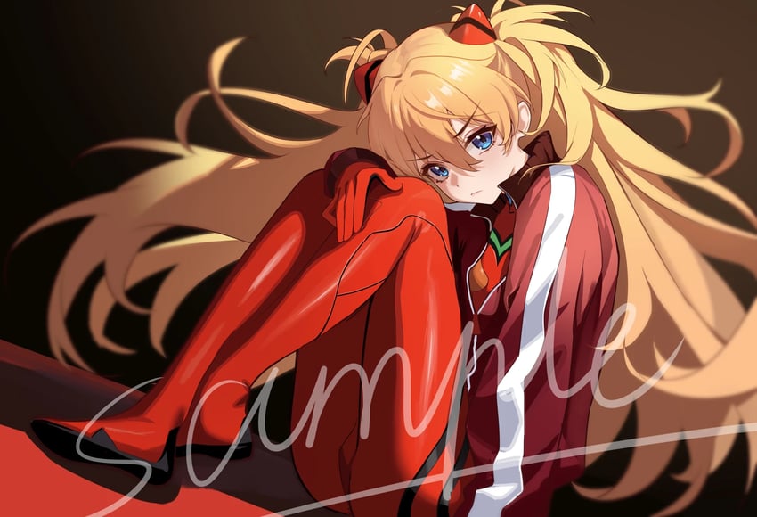 souryuu asuka langley (neon genesis evangelion and 2 more) drawn by amamiyayk