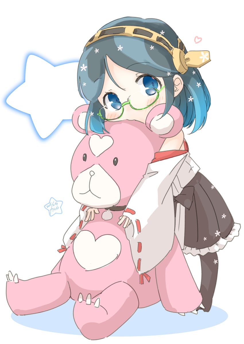kirishima and yotarou (kantai collection and 1 more) drawn by fyuo