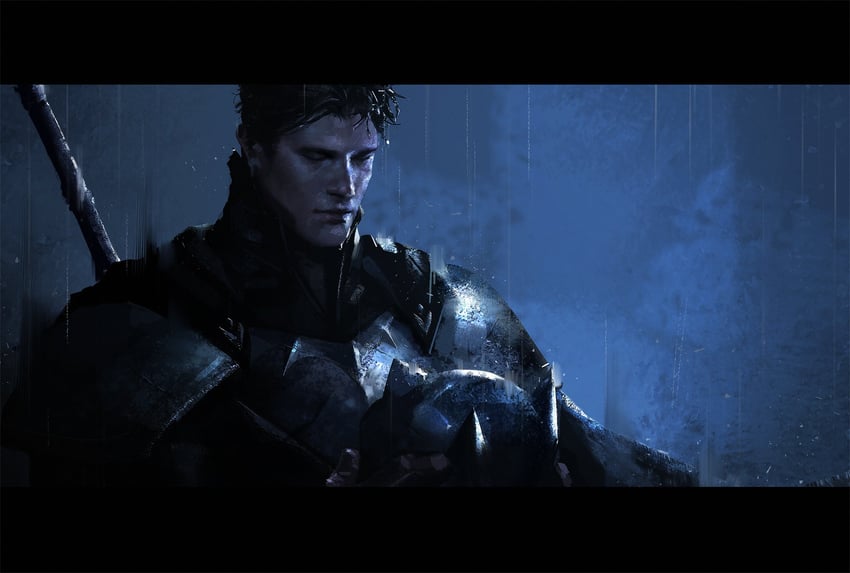 batman and bruce wayne (dc comics and 2 more) drawn by untitle