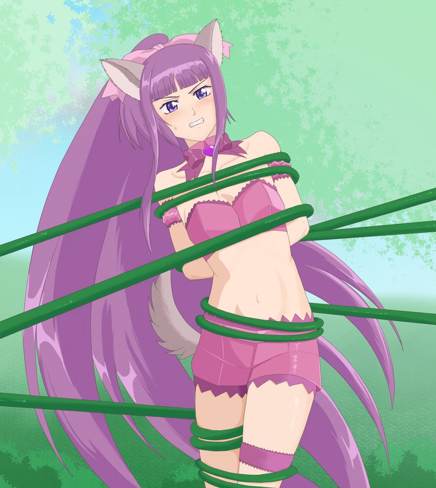fujiwara zakuro and mew zakuro (tokyo mew mew and 1 more) drawn by nuruyaguchi