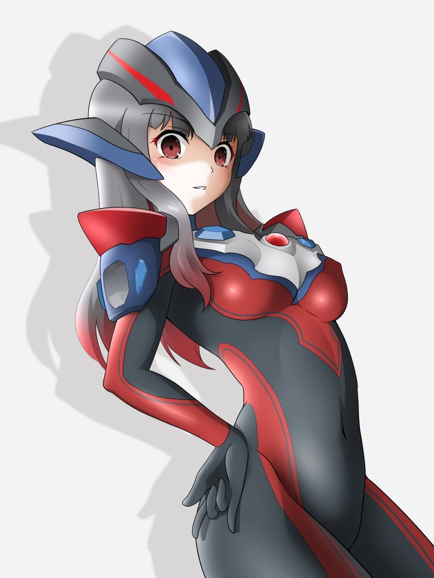minato asahi and ultrawoman grigio darkness (ultra series and 2 more) drawn by aiueo8371