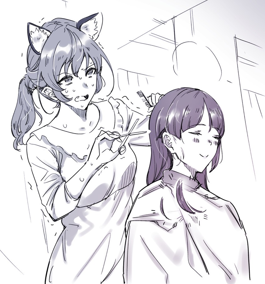 yuni and kaguya madoka (precure and 1 more) drawn by sugarbeat