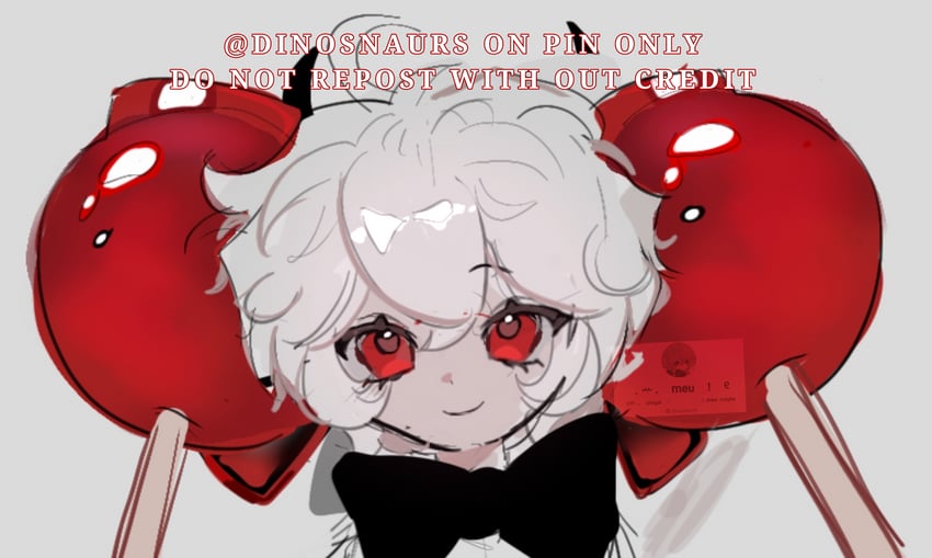 candy apple cookie (cookie run and 1 more) drawn by dinosnaurs