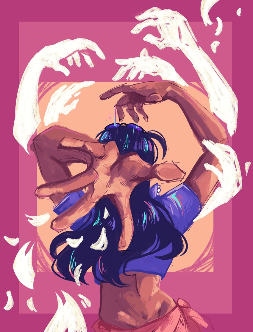 nico robin (one piece) drawn by wigglesdtuff