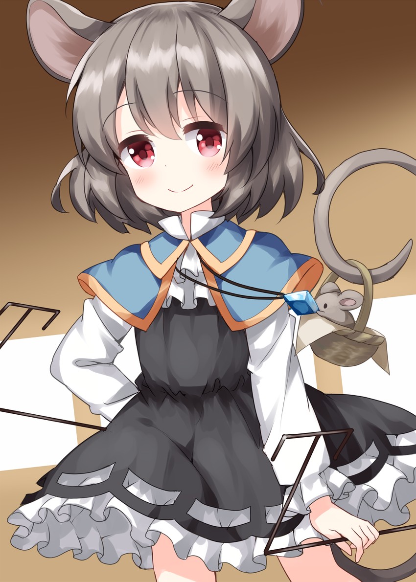 nazrin (touhou) drawn by ruu_(tksymkw)