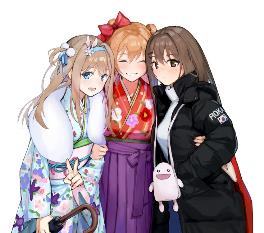suomi, rfb, and k2 (girls' frontline) drawn by tai_(e3d1p)