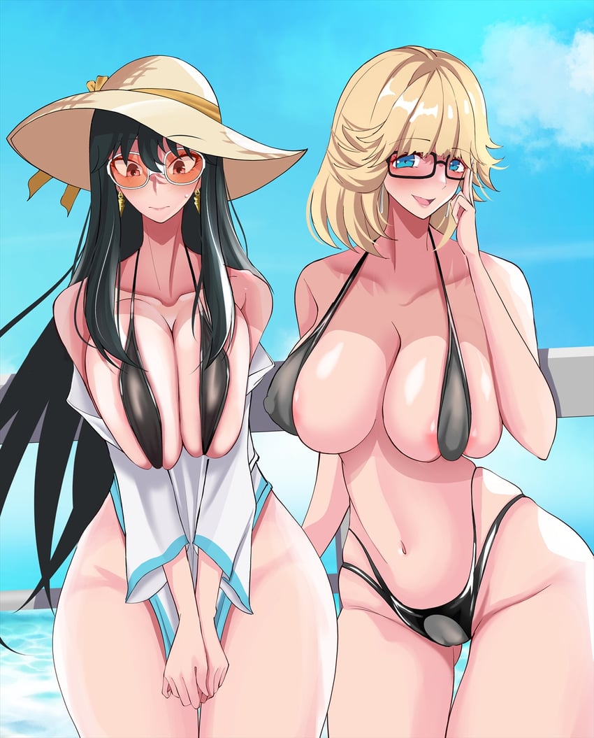 yor briar and olka gretcher (spy x family) drawn by marishiten