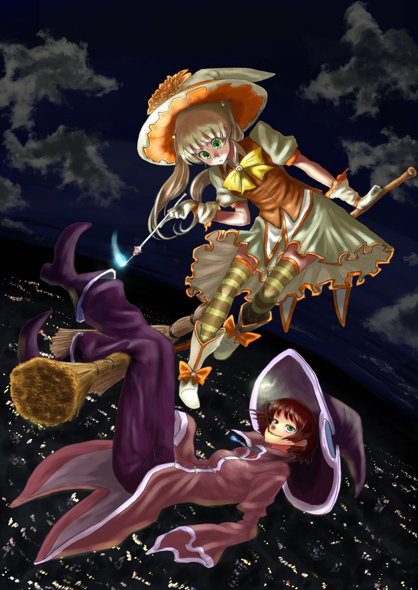 tezuka rin and ibarazaki emi (katawa shoujo) drawn by bukimi_isan