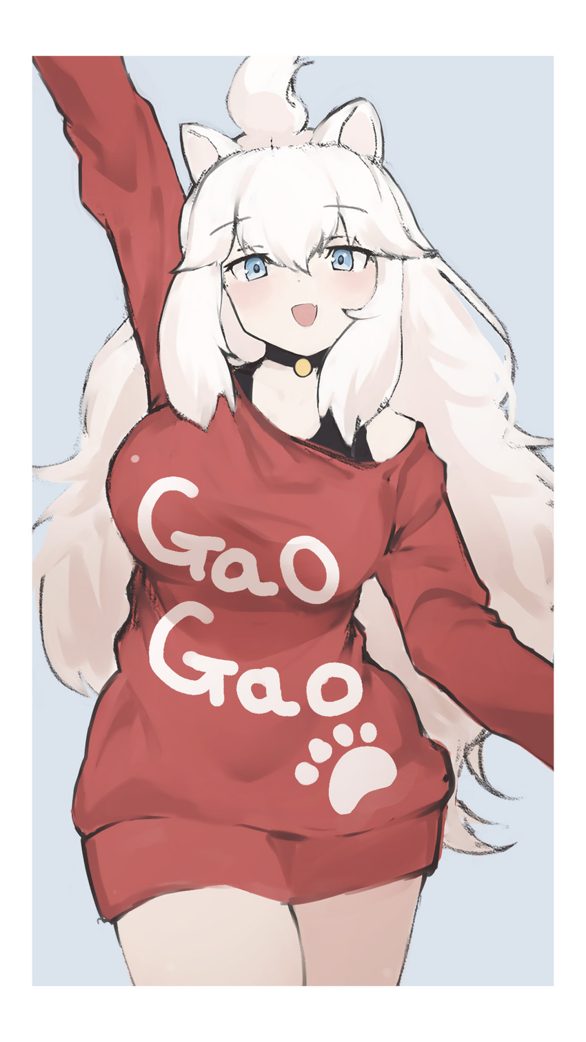white lion (kemono friends and 1 more) drawn by alenka